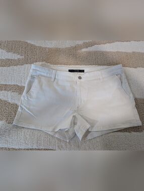 Joe's Jeans White Denim Shorts
